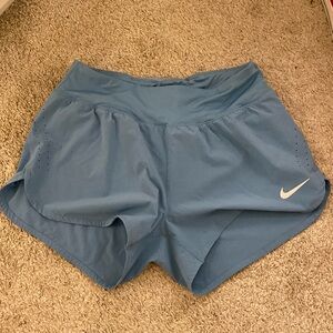 Blue Nike Running shorts